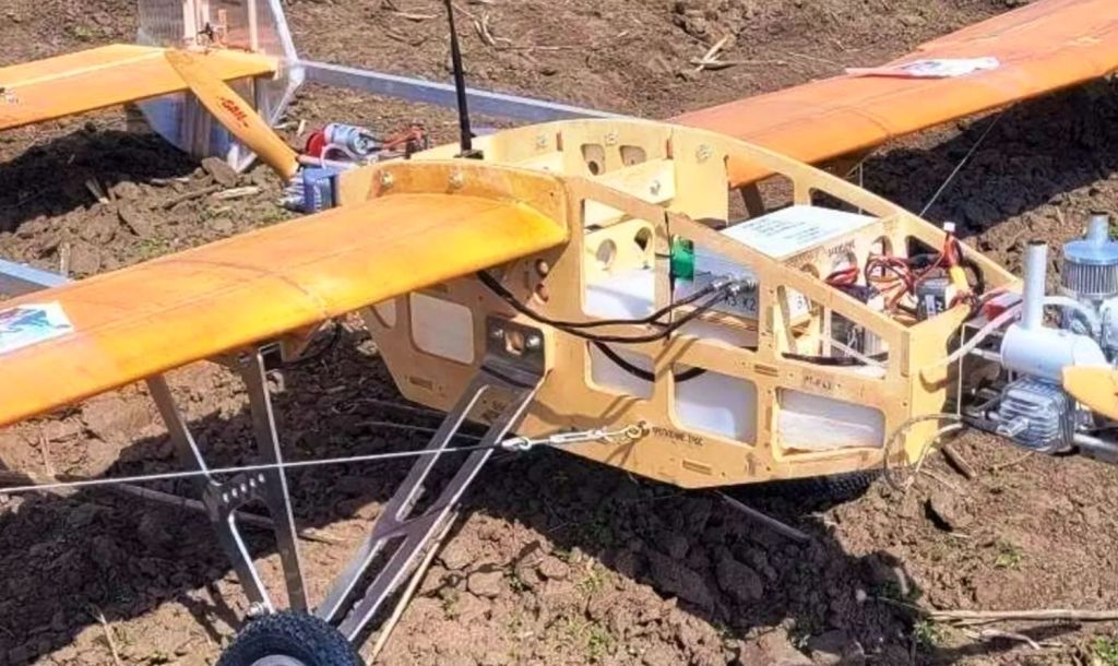 Wooden drones used by Russia