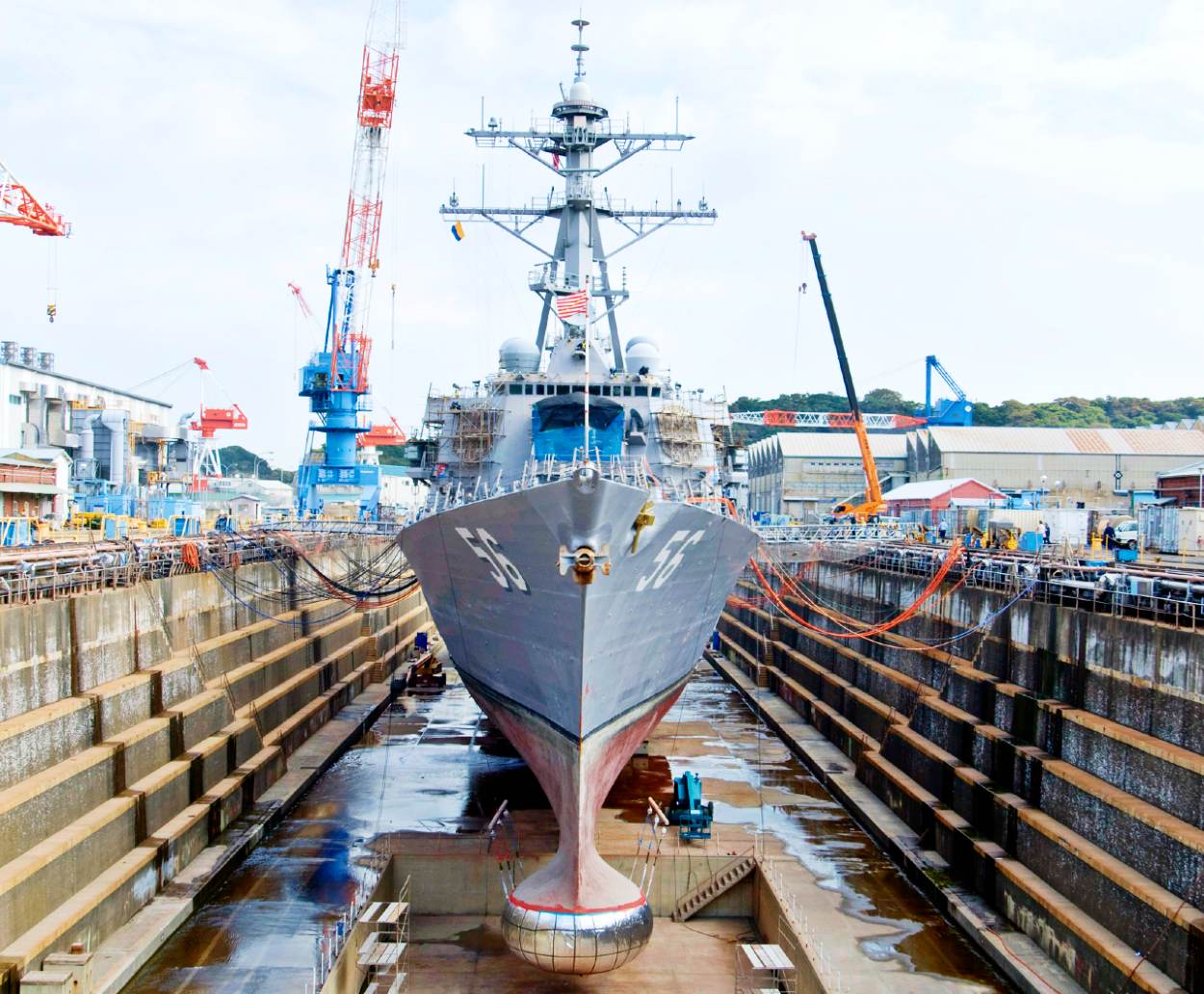 Guided-missile destroyer, USS John McCain