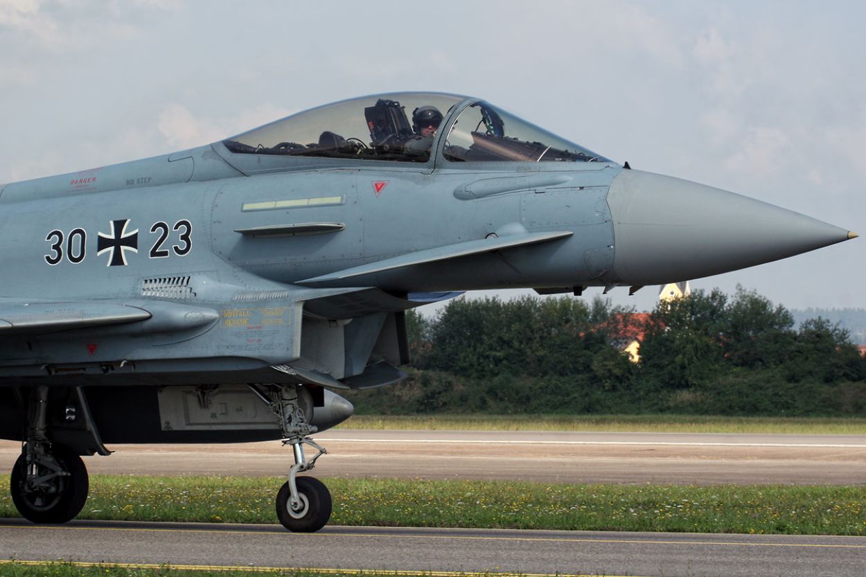 Eurofighter Typhoons of the German Air Force 30-23