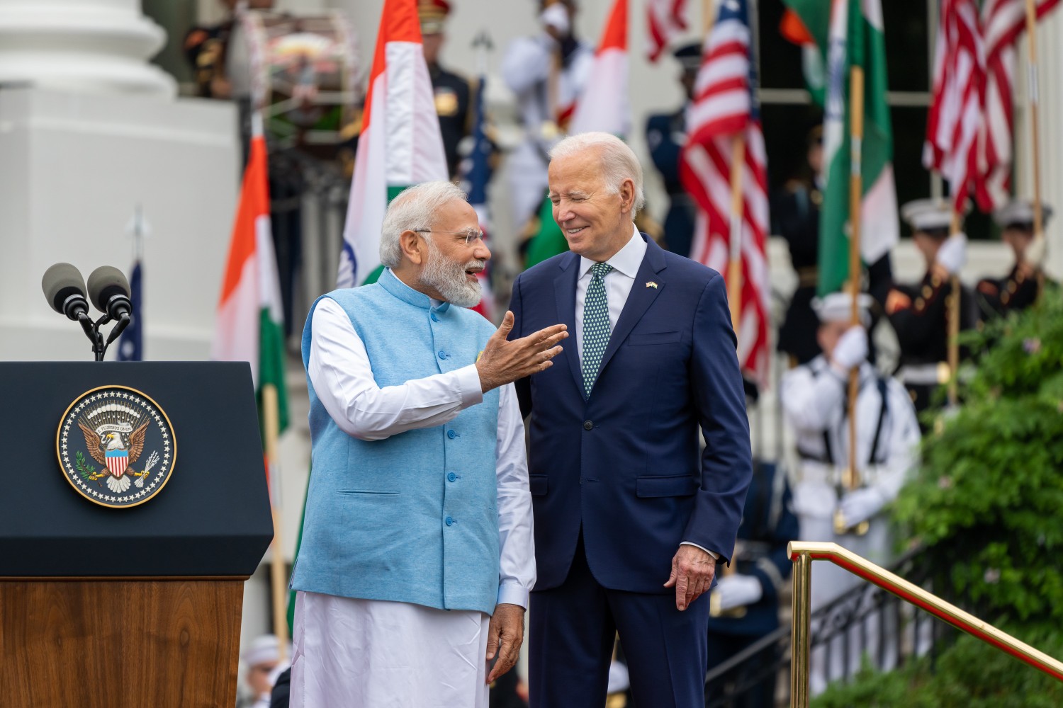 Narendra Modi Joe Biden