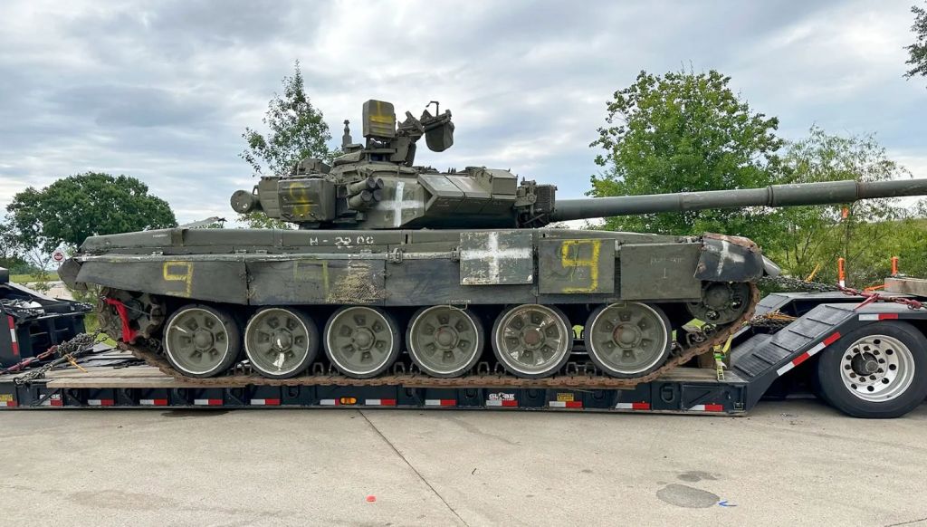 Captured Russian Tanks