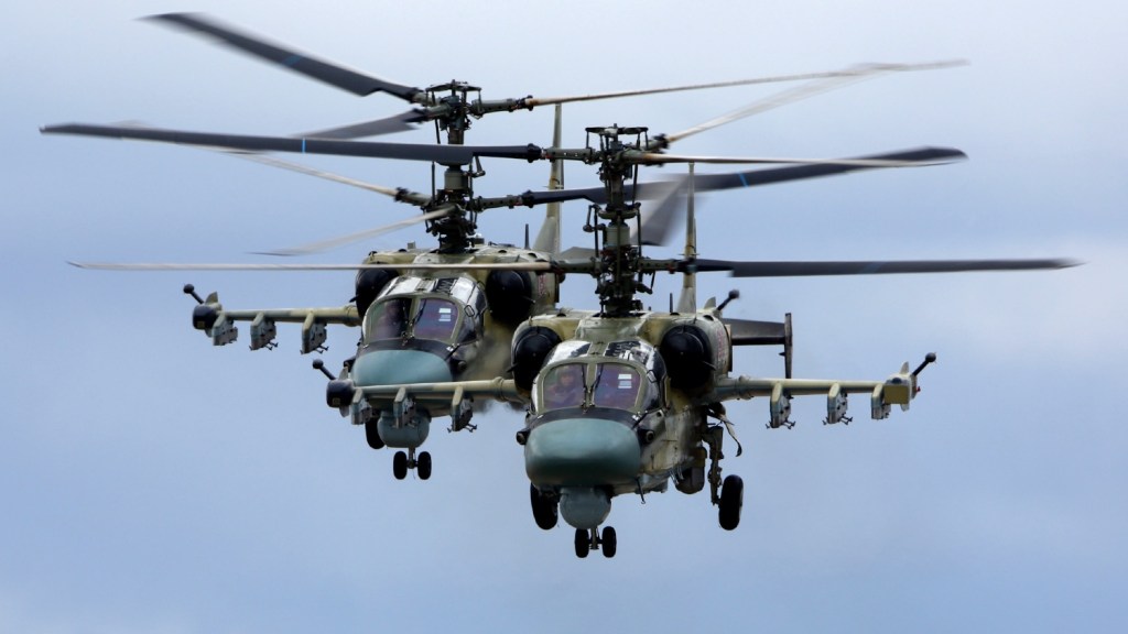 Ka-52 M helicopter