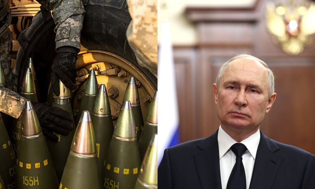 Putin cluster munitions