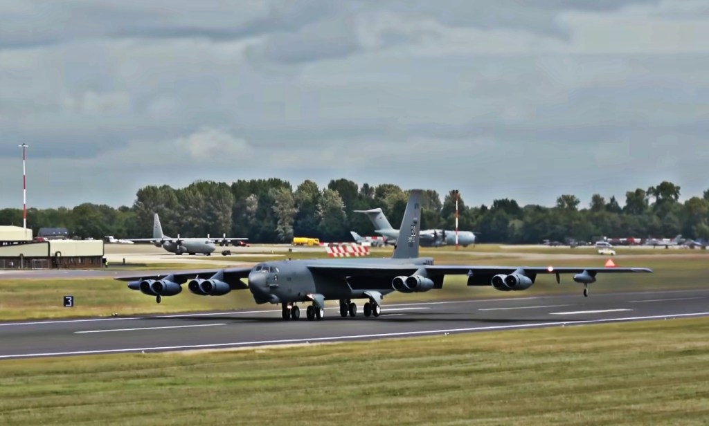 Stratofortress runway lights