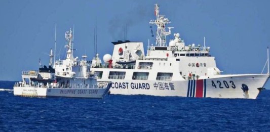 The Philippine Coast Guard (PCG) accused China of shadowing and harassing two ships