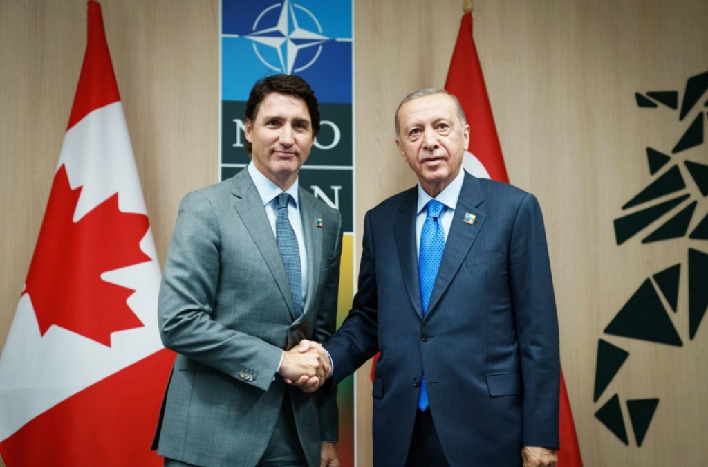 Trudeau-Erdogan Sweden NATO