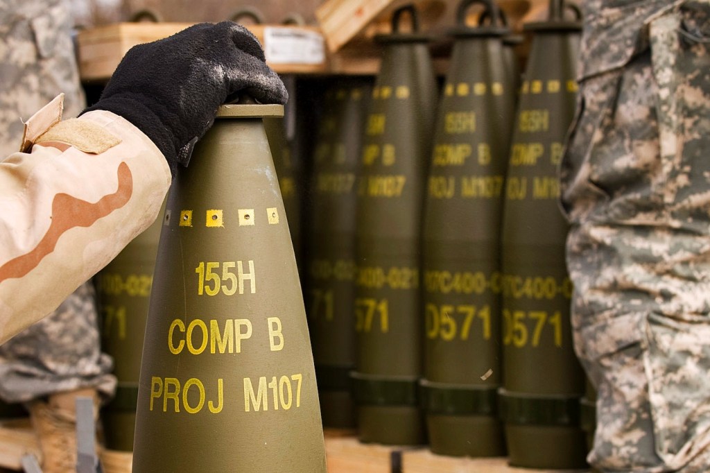 155mm shells