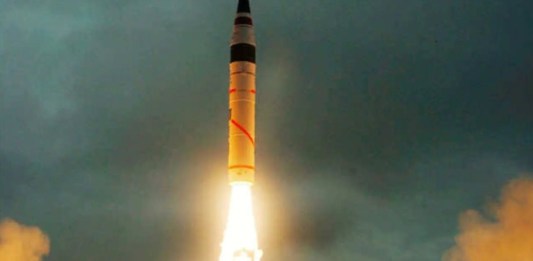 Agni nuclear missile