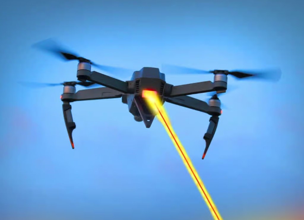 laser drones