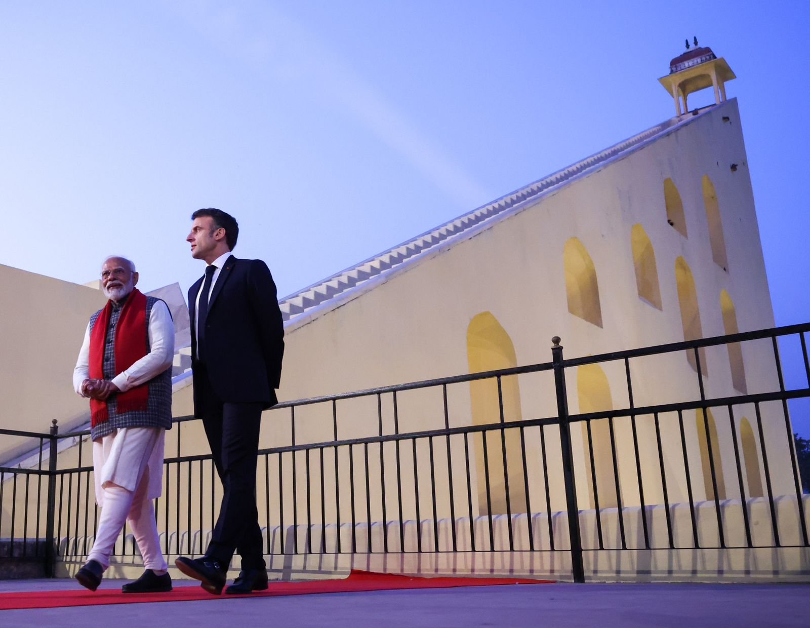 Modi and Macron