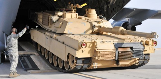 abrams tank