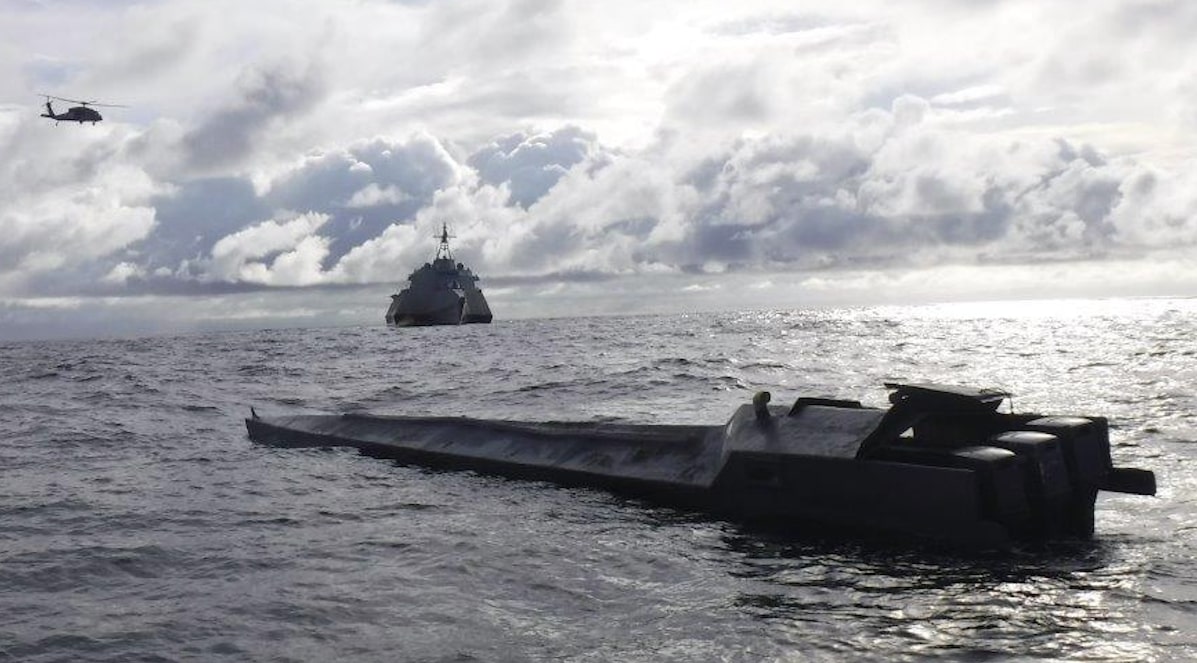 Inspired By 'Narco Submarines,' US Marines Test Semi-Submersibles To Counter China's Numerical Edge