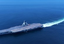 “Threatened To Sink” In Taiwan War, China’s Newest Aircraft Carrier Fujian Transits Taiwan Strait Defiantly Fujian