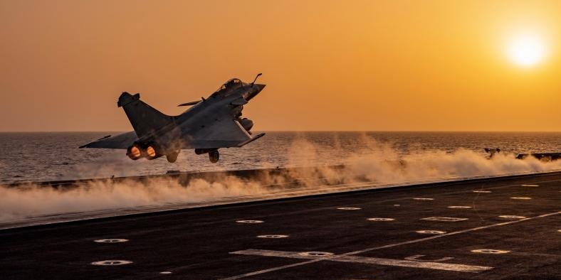 Rafale Jet Makes Emergency Landing After French Naval Aircraft Struck by a Bird During UK Military Drills