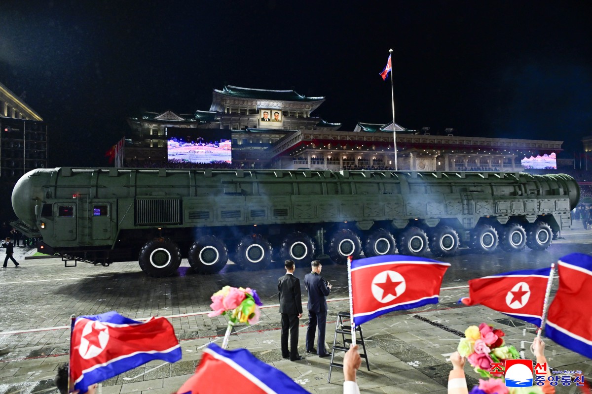 Hwasong-20: North Korea Flaunts Its ‘Most Powerful’ Ballistic Missile In Presence Of Top Russian & Chinese Officials