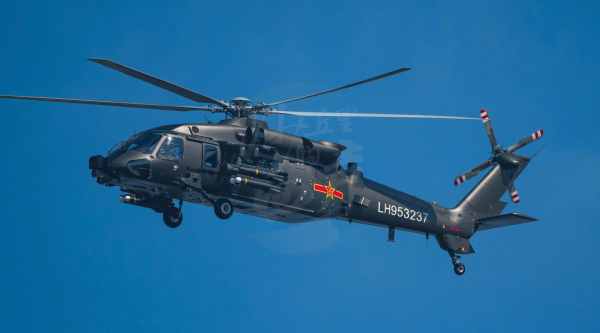 China’s Z-20 ‘Tactical Assault’ Chopper Spotted In Tianjin Ahead Of Exposition; Designer Claims Edge Over U.S. Black Hawks