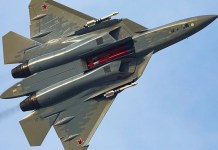 Su-57 Fighter Now “Operationally Deployed” By 1st Export Customer, Russia Says As Sukhoi Jet Amazes Dubai Crowds