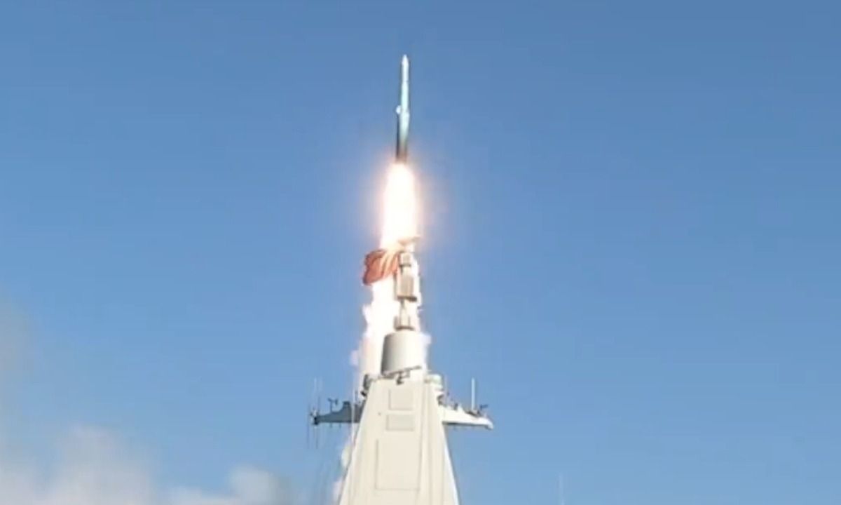 China Fires YJ-20 Hypersonic Anti-Ship Missile From Type-055 Destroyer That Analysts Claim Can Sink Aircraft Carriers