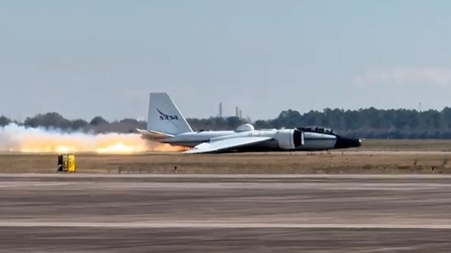 U.S. “Nuclear Spying” Aircraft Survives Fatal Crash, Belly Lands in Texas; Deep Dive on NASA’s Rare WB-57F