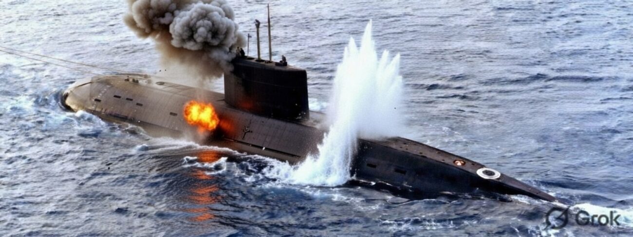 U.S. Destroys 17 Iranian Warships, Including Fateh-Class Submarine