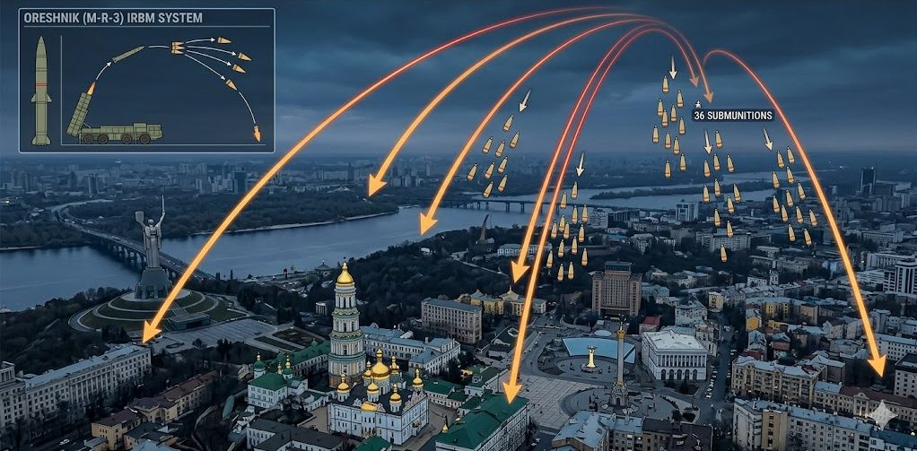 Putin Threatens Hypersonic Mayhem on Ukraine: Calls Oreshnik Strikes “Experimental” — Much More To Come