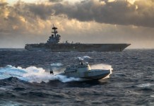 Historic First For U.S. Navy! USS Roosevelt to Deploy Seahawk MUSV to Boost Combat Radius