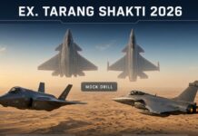 IAF To Drill Against Mock J-20 & JF-17 — With U.S. F-35 and French Rafale Jets. All About Ex. Tarang Shakti