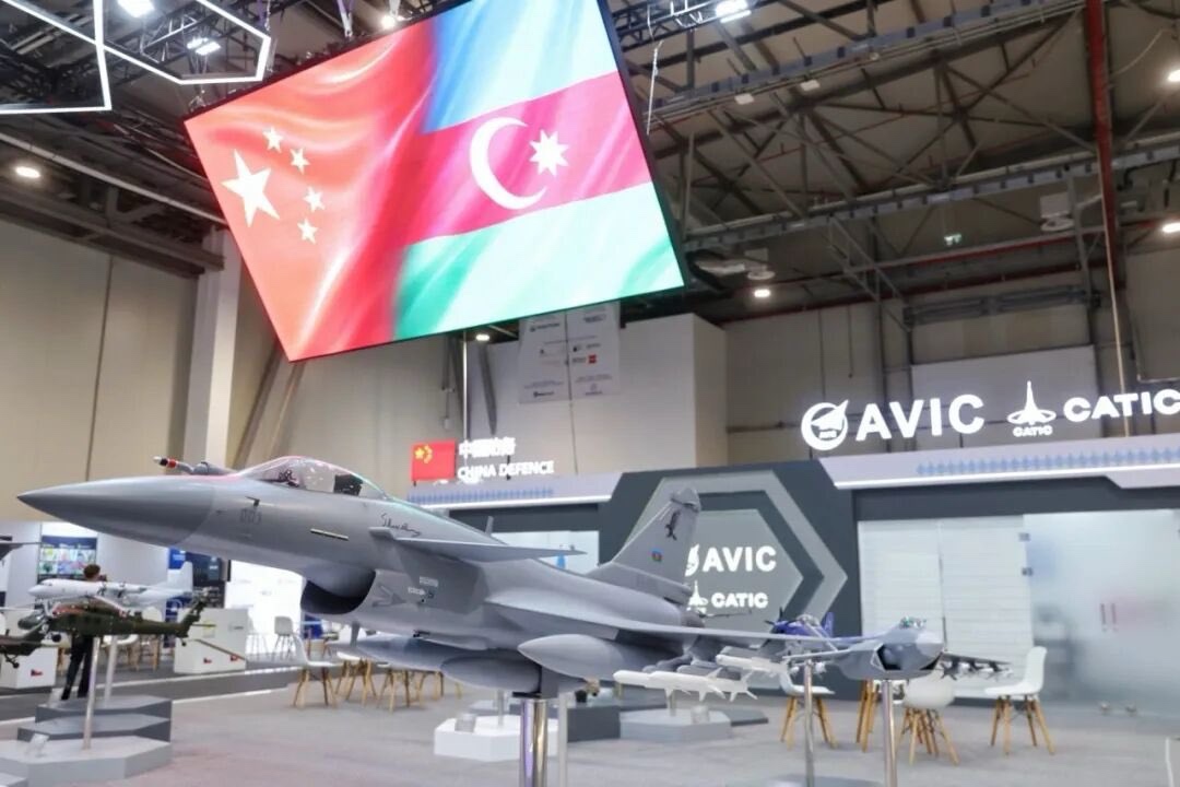 CATIC Unveils J-10CE Mock-up in Azerbaijan at ADEX 2026