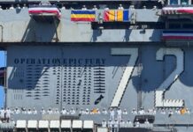 10 Submarines, 34 Ships, 122 Drones: USS Abraham Lincoln Returns With 190 Kill Marks But Navy Hasn’t Explained